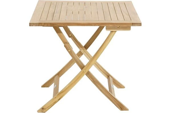 Ploß Klapptisch York, Premium-Teak, Natur, 70x70x75 Cm 4 Ploß Klapptisch York, Premium-Teak, Natur, 70x70x75 Cm – Bild 2