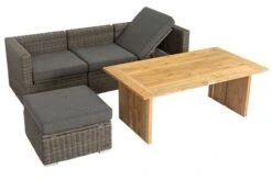 OUTFLEXX Loungegarnitur, Polyrattan/Teakholz, Tisch 160x90cm, Für 4 Personen, Wasserfeste Kissenbox -Kettler Verkaufs-Shop 2 19392.jpg