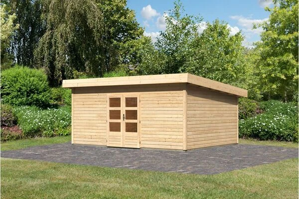 KARIBU Gartenhaus Northeim 6, Fichtenholz Ca. 40 Mm, Pultdach, 4 KARIBU Gartenhaus Northeim 6, Fichtenholz Ca. 40 Mm, Pultdach, – Bild 2