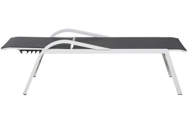 SIENA GARDEN Milos Stapelliege, Aluminium/Ranotex, 194 X 64 X 48 Cm 4 SIENA GARDEN Milos Stapelliege, Aluminium/Ranotex, 194 X 64 X 48 Cm – Bild 2