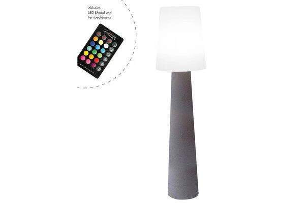 8-SEASONS No. 1 Dekoleuchte, Weiß, Polyethylen, 41,5 X 160 Cm, In-&Outdoor 4 8-SEASONS No. 1 Dekoleuchte, Weiß, Polyethylen, 41,5 X 160 Cm, In-&Outdoor – Bild 2