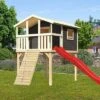 KARIBU Benjamin Stelzenhaus, Terragrau, Nordische Fichte, 198x244x309cm, Mit Rutsche Rot Und Holzrampe 1 KARIBU Benjamin Stelzenhaus, Terragrau, Nordische Fichte, 198x244x309cm, Mit Rutsche Rot Und Holzrampe -Kettler Verkaufs-Shop 30416 14 01.jpg