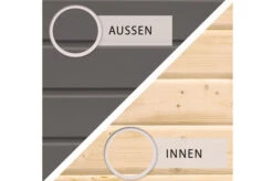 KARIBU Gartenhaus Kastorf 6, Terragrau, Fichtenholz 28mm, 305 X 274 X 222 Cm, Flachdach, Inkl. Oberlicht -Kettler Verkaufs-Shop 30463 2 04.jpg