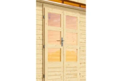 KARIBU Gartenhaus Kastorf 7, Naturbelassen, Fichtenholz 28mm, 396 X 244 X 222 Cm, Flachdach, Inkl. Oberlicht -Kettler Verkaufs-Shop 30463 3 03.jpg