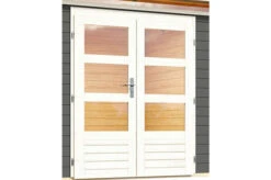 KARIBU Gartenhaus Kastorf6 , Terragrau, Fichtenholz 28mm, 612 X 274 X 222 Cm, Flachdach, Anbau 3,2m Mit Rückwand -Kettler Verkaufs-Shop 30468 2 02.jpg