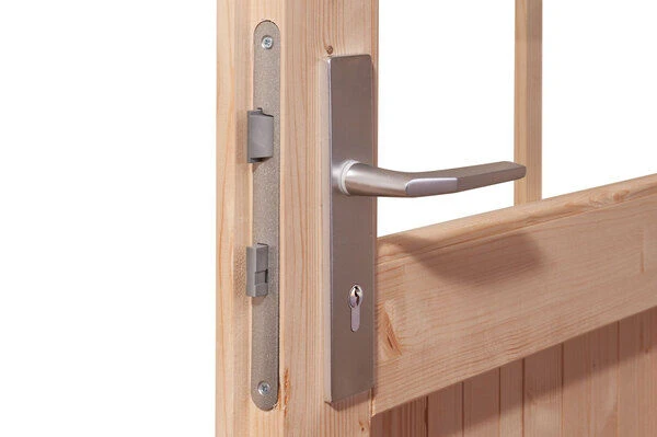 KARIBU Gartenhaus Kastorf6 , Terragrau, Fichtenholz 28mm, 612 X 274 X 222 Cm, Flachdach, Anbau 3,2m Mit Rück- Und Seitenwand 5 KARIBU Gartenhaus Kastorf6 , Terragrau, Fichtenholz 28mm, 612 X 274 X 222 Cm, Flachdach, Anbau 3,2m Mit Rück- Und Seitenwand – Bild 3