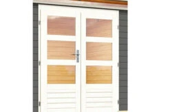 KARIBU Gartenhaus Kastorf 7, Terragrau, Fichtenholz 28mm, 702 X 244 X 222 Cm, Flachdach, Anbau 3,2m Mit Rück- Und Seitenwand -Kettler Verkaufs-Shop 30469 4 02.jpg