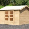 KARIBU Gartenhaus Theres 7, Naturbelassen, Fichtenholz 28mm, 337 X 304 X 250 Cm, Satteldach, Massivholzdach -Kettler Verkaufs-Shop 30470 3 01.jpg