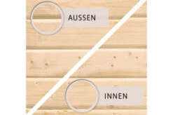 KARIBU Gartenhaus Theres 7, Naturbelassen, Fichtenholz 28mm, 337 X 304 X 250 Cm, Satteldach, Massivholzdach -Kettler Verkaufs-Shop 30470 3 04.jpg