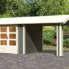 KARIBU Gartenhaus Theres 3, Terragrau, Fichtenholz 28mm, 528 X 240 X 242 Cm, Satteldach, Inkl. Dachausbauelement 2 KARIBU Gartenhaus Theres 3, Terragrau, Fichtenholz 28mm, 528 X 240 X 242 Cm, Satteldach, Inkl. Dachausbauelement -Kettler Verkaufs-Shop 30471 2 01.jpg