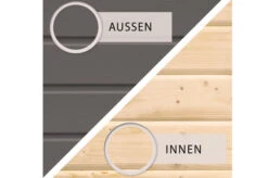 KARIBU Gartenhaus Theres 3, Terragrau, Fichtenholz 28mm, 528 X 240 X 242 Cm, Satteldach, Inkl. Dachausbauelement 14 KARIBU Gartenhaus Theres 3, Terragrau, Fichtenholz 28mm, 528 X 240 X 242 Cm, Satteldach, Inkl. Dachausbauelement -Kettler Verkaufs-Shop 30471 2 04.jpg