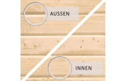 KARIBU Gartenhaus Theres 7, Naturbelassen, Fichtenholz 28mm, 648 X 304 X 250 Cm, Satteldach, Inkl. Dachausbauelement -Kettler Verkaufs-Shop 30471 3 04.jpg