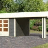 KARIBU Gartenhaus Theres 7, Terragrau, Fichtenholz 28mm, 648 X 304 X 250 Cm, Satteldach, Inkl. Dachausbauelement 2 KARIBU Gartenhaus Theres 7, Terragrau, Fichtenholz 28mm, 648 X 304 X 250 Cm, Satteldach, Inkl. Dachausbauelement -Kettler Verkaufs-Shop 30471 4 01.jpg