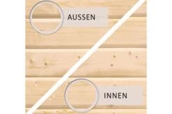 KARIBU Gartenhaus Radeburg 1, Naturbelassen, Fichtenholz 40mm, 664 X 309 X 229,5 Cm, Pultdach, Anbau 3,3m -Kettler Verkaufs-Shop 30474 1 04.jpg