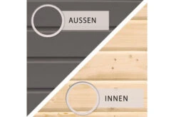 KARIBU Gartenhaus Radeburg 1, Terragrau, Fichtenholz 40mm, 664 X 309 X 229,5 Cm, Pultdach, Anbau 3,3m -Kettler Verkaufs-Shop 30474 2 04.jpg