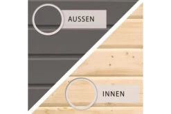 KARIBU Gartenhaus Radeburg 3, Terragrau, Fichtenholz 40mm, 406 X 369 X 229,5 Cm, Pultdach, Inkl. 2 Drehkippfenster -Kettler Verkaufs-Shop 30476 4 04.jpg