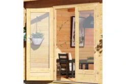 KARIBU Gartenhaus Radeburg 2, Naturbelassen, Fichtenholz 40mm, 724 X 309 X 229,5 Cm, Pultdach, Anbau 3,3m -Kettler Verkaufs-Shop 30477 1 02.jpg