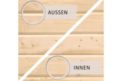 KARIBU Gartenhaus Radeburg 3, Naturbelassen, Fichtenholz 40mm, 724 X 369 X 229,5 Cm, Pultdach, Anbau 3,3m -Kettler Verkaufs-Shop 30479 1 07.jpg