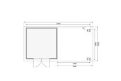 KARIBU Gartenhaus Kandern6 , Terragrau, Fichtenholz 28mm, 612 X 274 X 222 Cm, Pultdach, Anbau 3,2m Mit Rückwand 17 KARIBU Gartenhaus Kandern6 , Terragrau, Fichtenholz 28mm, 612 X 274 X 222 Cm, Pultdach, Anbau 3,2m Mit Rückwand -Kettler Verkaufs-Shop 30559 2 06.jpg