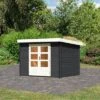 KARIBU Gartenhaus Bastrup 3, Anthrazit, Fichtenholz 28mm, 297 X 237 X 220 Cm, Pultdach, Eco Doppelflügeltür 2 KARIBU Gartenhaus Bastrup 3, Anthrazit, Fichtenholz 28mm, 297 X 237 X 220 Cm, Pultdach, Eco Doppelflügeltür -Kettler Verkaufs-Shop 30562 2 01.jpg