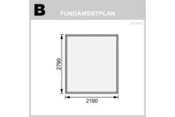 KARIBU Gartenhaus Bastrup 4, Anthrazit, Fichtenholz 28mm, 237 X 297 X 222 Cm, Pultdach, Eco Doppelflügeltür 17 KARIBU Gartenhaus Bastrup 4, Anthrazit, Fichtenholz 28mm, 237 X 297 X 222 Cm, Pultdach, Eco Doppelflügeltür -Kettler Verkaufs-Shop 30562 3 06.jpg