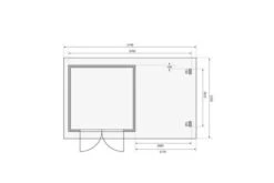 KARIBU Gartenhaus Bastrup5 , Naturbelassen, Fichtenholz 28mm, 514,5 X 297 X 222 Cm, Pultdach, Anbau 2m Mit Rückwand 17 KARIBU Gartenhaus Bastrup5 , Naturbelassen, Fichtenholz 28mm, 514,5 X 297 X 222 Cm, Pultdach, Anbau 2m Mit Rückwand -Kettler Verkaufs-Shop 30563 4 06.jpg