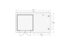 KARIBU Gartenhaus Bastrup5 , Naturbelassen, Fichtenholz 28mm, 614,5 X 297 X 222 Cm, Pultdach, Anbau 3m Mit Rückwand 17 KARIBU Gartenhaus Bastrup5 , Naturbelassen, Fichtenholz 28mm, 614,5 X 297 X 222 Cm, Pultdach, Anbau 3m Mit Rückwand -Kettler Verkaufs-Shop 30566 7 06.jpg