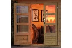 KARIBU Gartenhaus Bastrup 5, Naturbelassen, Fichtenholz 28mm, 714,5 X 297 X 222 Cm, Pultdach, Anbau 4m Mit Rück- Und Seitenwand 15 KARIBU Gartenhaus Bastrup 5, Naturbelassen, Fichtenholz 28mm, 714,5 X 297 X 222 Cm, Pultdach, Anbau 4m Mit Rück- Und Seitenwand -Kettler Verkaufs-Shop 30570 2 03.jpg