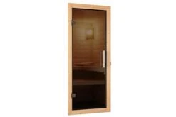 KARIBU Svea Sauna , Naturbelassen, Fichte, 224x160x202 Cm, Graphitfarbene Tür U.Kranz, Ofen 4,5 KW Bio Ext. Strg. -Kettler Verkaufs-Shop 30738 3 06.jpg