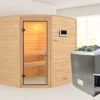 KARIBU Mia Sauna , Naturbelassen, Fichte, 196x170x198 Cm, Klarglastür, Ofen 4,5 KW Bio Ext. Strg. Easy 2 KARIBU Mia Sauna , Naturbelassen, Fichte, 196x170x198 Cm, Klarglastür, Ofen 4,5 KW Bio Ext. Strg. Easy -Kettler Verkaufs-Shop 30755 3 01.jpg