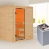 KARIBU Sandra Sauna , Naturbelassen, Fichte, 145x145x187 Cm,SETOfen 4,5 KW Integr. Strg. -Kettler Verkaufs-Shop 30757 1 01.jpg