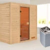 KARIBU Adelina Sauna , Naturbelassen, Fichte, 195x169x187 Cm,SETOfen 4,5 KW Integr. Strg. -Kettler Verkaufs-Shop 30765 1 01.jpg