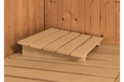 KARIBU Norin Sauna, Naturbelassen, Fichte, 151 X 151 X 198 Cm, Fronteinstieg, Mit Klarglastür, SET Mit Ofen 4,5 KW Ext. Strg. Easy -Kettler Verkaufs-Shop 30910 2 08.jpg
