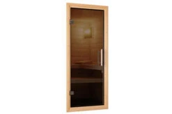 KARIBU Larin Sauna, Naturbelassen, Fichte, 165 X 165 X 202 Cm, Eckeinstieg, Mit Graphitfarbener Tür Und Kranz, SET Mit Ofen 4,5 KW Ext. Strg. Easy -Kettler Verkaufs-Shop 30913 5 03.jpg