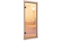 KARIBU Carin Sauna, Naturbelassen, Fichte, 210 X 165 X 202 Cm, Eckeinstieg,mit Klarglastür Und Kranz SETmit Ofen 4,5 KW Ext. Strg. Easy 16 KARIBU Carin Sauna, Naturbelassen, Fichte, 210 X 165 X 202 Cm, Eckeinstieg,mit Klarglastür Und Kranz SETmit Ofen 4,5 KW Ext. Strg. Easy -Kettler Verkaufs-Shop 30931 5 03.jpg