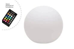 OUTFLEXX Exklusivmodell Shining Globe Dekoleuchte, Polyethylen, 40x38,5 Cm, Inkl. Fassung Und LED-Leuchtmittel -Kettler Verkaufs-Shop 31290 03.jpg