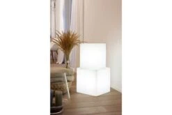 OUTFLEXX Exklusivmodell Shining Cube Dekoleuchte, Polyethylen, 43x 43x43 Cm, Inkl. Fassung Und LED-Leuchtmittel -Kettler Verkaufs-Shop 31296 03.jpg