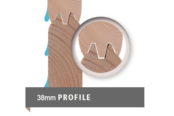 KARIBU Bosse 1 Saunahaus, Terragrau, Fichte, 231x273x235 Cm, Mit Vorraum, Fronteinstieg Und 9 KW Ofen 16 KARIBU Bosse 1 Saunahaus, Terragrau, Fichte, 231x273x235 Cm, Mit Vorraum, Fronteinstieg Und 9 KW Ofen – Bild 14