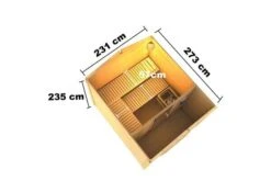 KARIBU Bosse 1 Saunahaus, Terragrau, Fichte, 231x273x235 Cm, Mit Vorraum, Fronteinstieg Und 9 KW Bio-Ofen 24 KARIBU Bosse 1 Saunahaus, Terragrau, Fichte, 231x273x235 Cm, Mit Vorraum, Fronteinstieg Und 9 KW Bio-Ofen -Kettler Verkaufs-Shop 31311 3 05.jpg