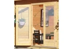 KARIBU Mainburg 1 Saunahaus, Naturbelassen, Fichte, 309x309x229 Cm, SET B Mit Doppelflügeltür, Vorraum Und 9 KW Bio-Ofen -Kettler Verkaufs-Shop 31318 3 03.jpg