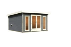 KARIBU Mainburg 3 Saunahaus, Terragrau, Fichte, 369x369x229 Cm, SET A Mit Doppelflügeltür Und Vorraum -Kettler Verkaufs-Shop 31321 4 03.jpg