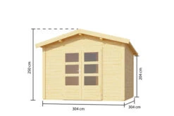 KARIBU Anton Saunahaus, Naturbelassen, Fichte, 304x304x250 Cm, Mit 9 KW Ofen Ext. Steuerung -Kettler Verkaufs-Shop 31394 2 05.jpg