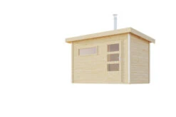 KARIBU Skrollan 1 Saunahaus, Naturbelassen, Fichte, 336x196x228 Cm, Moderne Tür & Holzofen Inkl. Schornstein 21 KARIBU Skrollan 1 Saunahaus, Naturbelassen, Fichte, 336x196x228 Cm, Moderne Tür & Holzofen Inkl. Schornstein -Kettler Verkaufs-Shop 31399 2 02.jpg