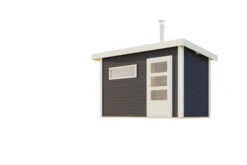 KARIBU Skrollan 1 Saunahaus, Terragrau, Fichte, 336x196x228 Cm, Moderne Tür & Holzofen Inkl. Schornstein 21 KARIBU Skrollan 1 Saunahaus, Terragrau, Fichte, 336x196x228 Cm, Moderne Tür & Holzofen Inkl. Schornstein -Kettler Verkaufs-Shop 31399 3 02.jpg