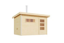 KARIBU Skrollan 2 Saunahaus, Naturbelassen, Fichte, 336x231x227 Cm, Moderne Tür & Holzofen Inkl. Schornstein 23 KARIBU Skrollan 2 Saunahaus, Naturbelassen, Fichte, 336x231x227 Cm, Moderne Tür & Holzofen Inkl. Schornstein -Kettler Verkaufs-Shop 31399 5 02.jpg