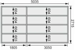 KARIBU Hygge Saunahaus, Naturbelassen, Fichte, 508x276x221 Cm Mit Holzofen, Inkl. Drei Liegen -Kettler Verkaufs-Shop 31400 1 06.jpg