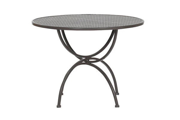 MBM Tisch Romeo, Marone, Schmiedeeisen Verzinkt, Pulverbeschichtet, 100x73 Cm 5 MBM Tisch Romeo, Marone, Schmiedeeisen Verzinkt, Pulverbeschichtet, 100x73 Cm – Bild 3