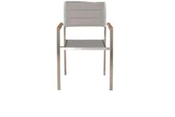 OUTFLEXX Stuhl, Silber, Edelstahl/Textilene, Padded, Armlehnen Aus FSC-Teakholz, 62x56,5x86cm -Kettler Verkaufs-Shop 3 13515.jpg