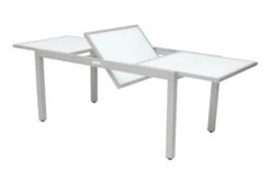 VILLANA Esstischgruppe, Silber/schwarz, Alu/Textil, Ausziehtisch 160/220 Cm, 8 Stapelstühle -Kettler Verkaufs-Shop 3 13871.jpg