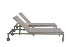 OUTFLEXX 2er-Set Rollliege, Taupe, Edelstahl/Teak, 212x71x36cm, Mit Beistelltisch 45x45cm -Kettler Verkaufs-Shop 3 14171.jpg